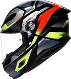 AGV K6 S Helmet - Erazer - Black/Red/Yellow Fluo (5)