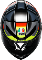AGV K6 S Helmet - Erazer - Black/Red/Yellow Fluo (7)
