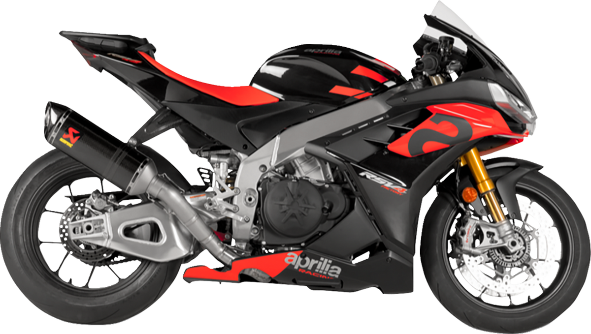 Akrapovič Evolution Line Exhaust System - Titanium/Carbon Fiber - RSV4
