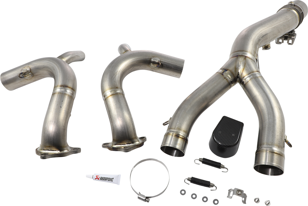 Akrapovič Header Pipe - Titanium - BMW R 1250
