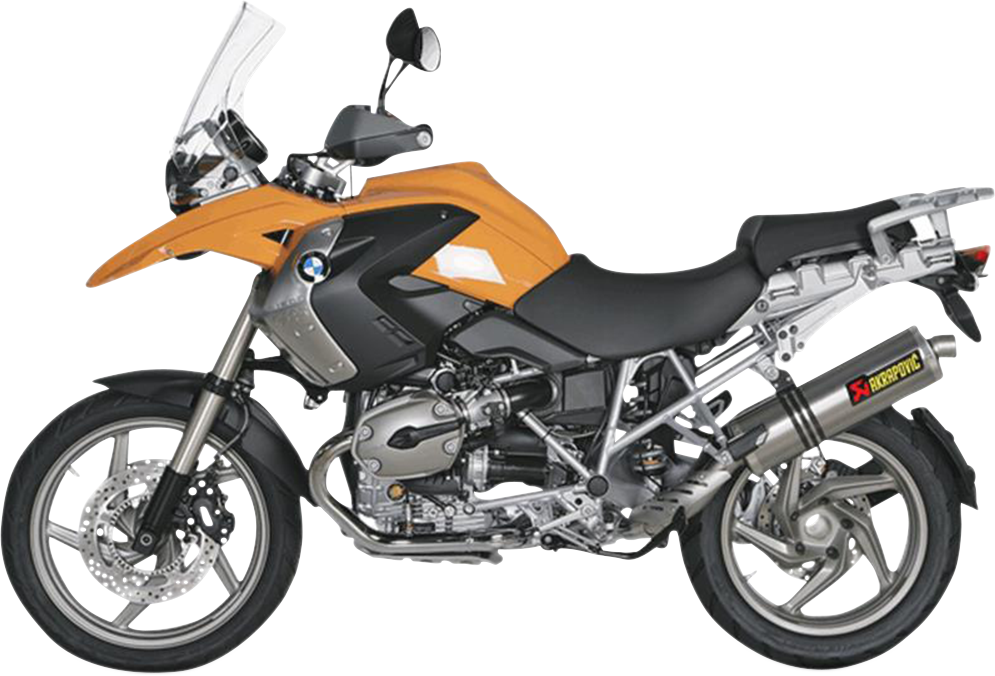 Akrapovič Muffler - Titanium - R1200GS '04-'09