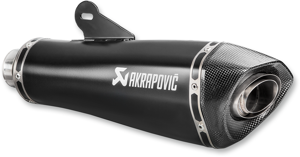Akrapovič Muffler - Titanium - R NineT - Black