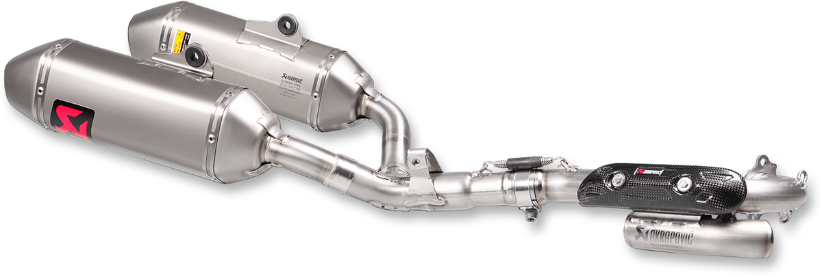 Akrapovič Race Exhaust - Stainless Steel/Titanium - 1820-1688