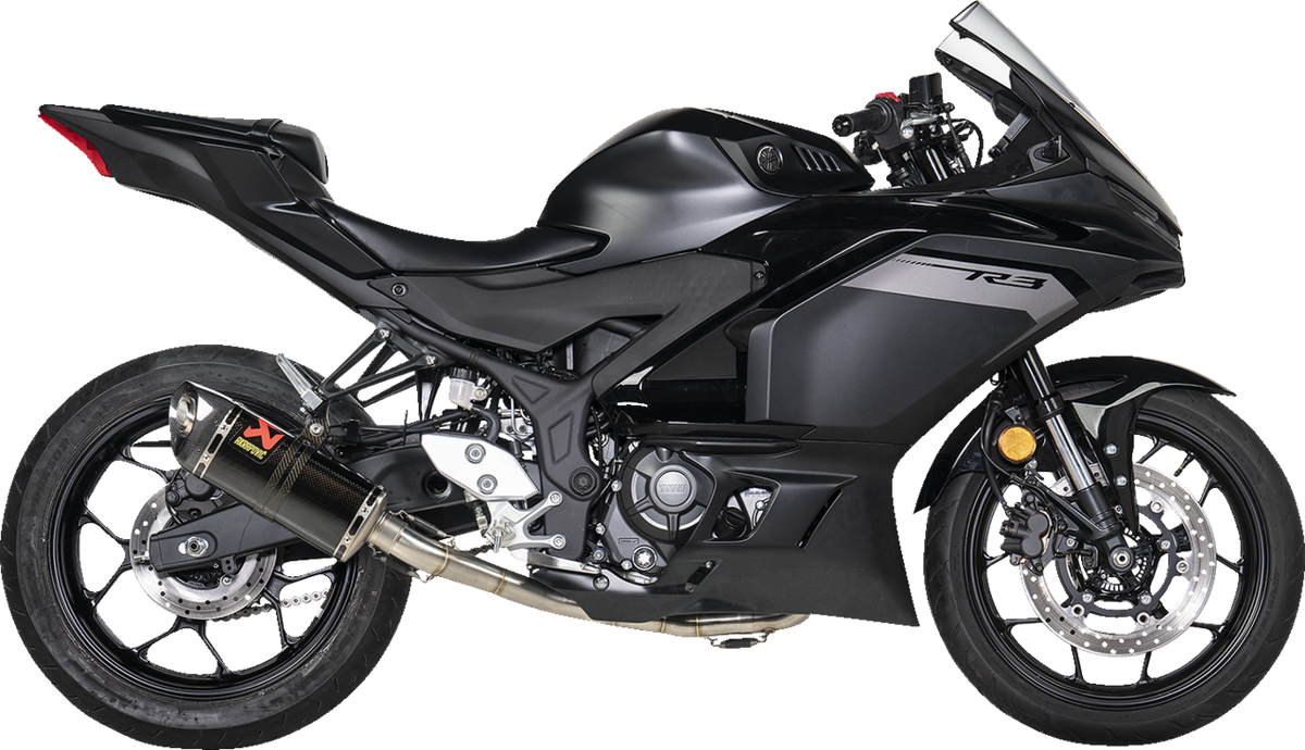 Akrapovič Racing Line Exhaust System - Carbon Fiber - Yamaha R3 & MT-03