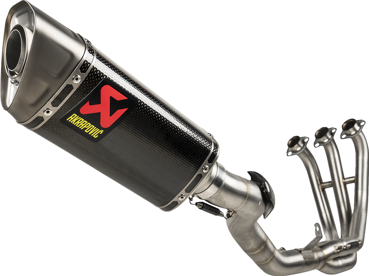 Akrapovič Racing Line Exhaust System - Carbon Fiber - Yamaha Tracer 9