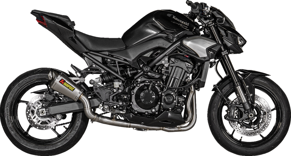 Akrapovič Slip-On Line Muffler - Race - Titanium - Kawasaki Z900