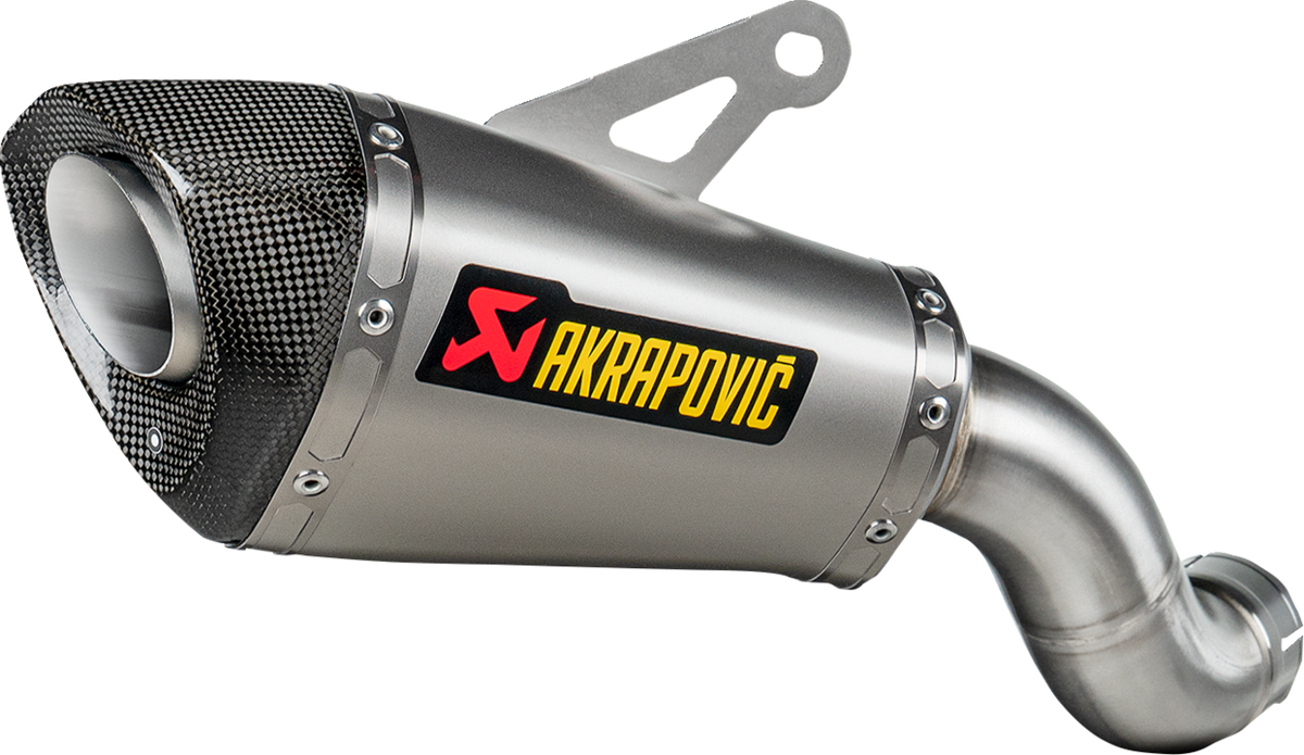 Akrapovič Slip-On Line Muffler - Race - Titanium - Kawasaki Z900