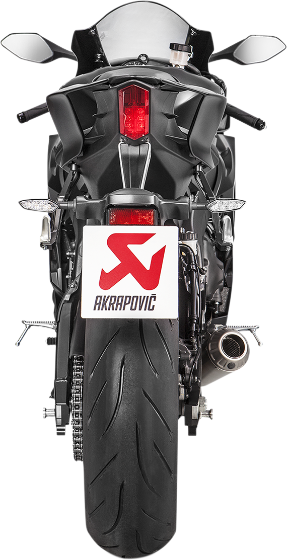 Akrapovič Slip-On Line Muffler - Titanium - 1811-2697