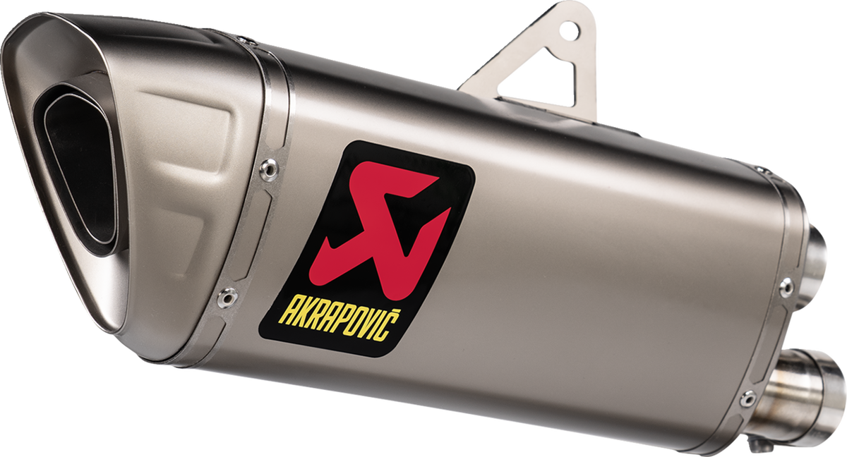 Akrapovič Slip-On Line Muffler - Titanium - 1811-4430
