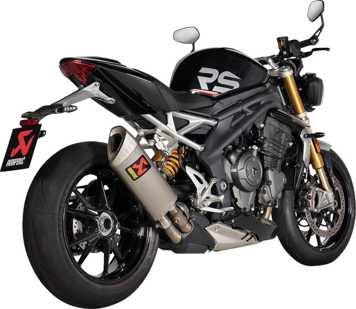 Akrapovič Slip-On Line Muffler - Titanium - 1811-4430