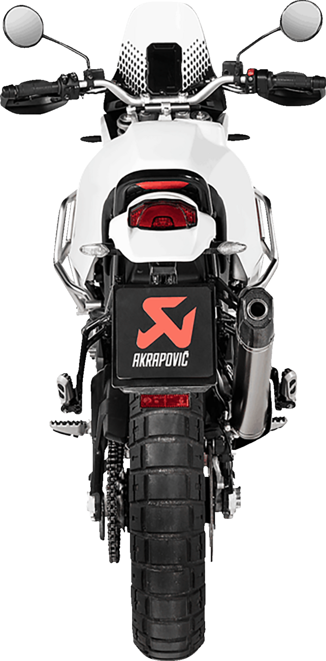 Akrapovič Slip-On Line Muffler - Titanium - DesertX