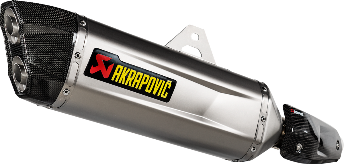 Akrapovič Slip-On Line Muffler - Titanium - Yamaha