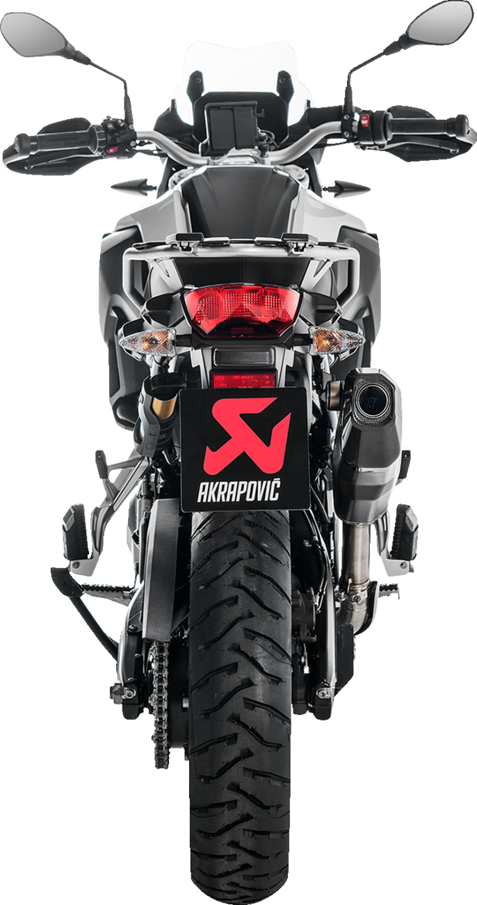 Akrapovič Slip-On Line Muffler - Titanium Black - BMW F850GS