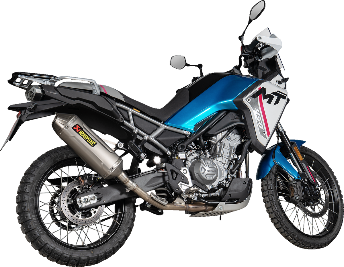Akrapovič Slip-On Line Muffler - Titanium - CFMOTO 450 MT/IBEX 450