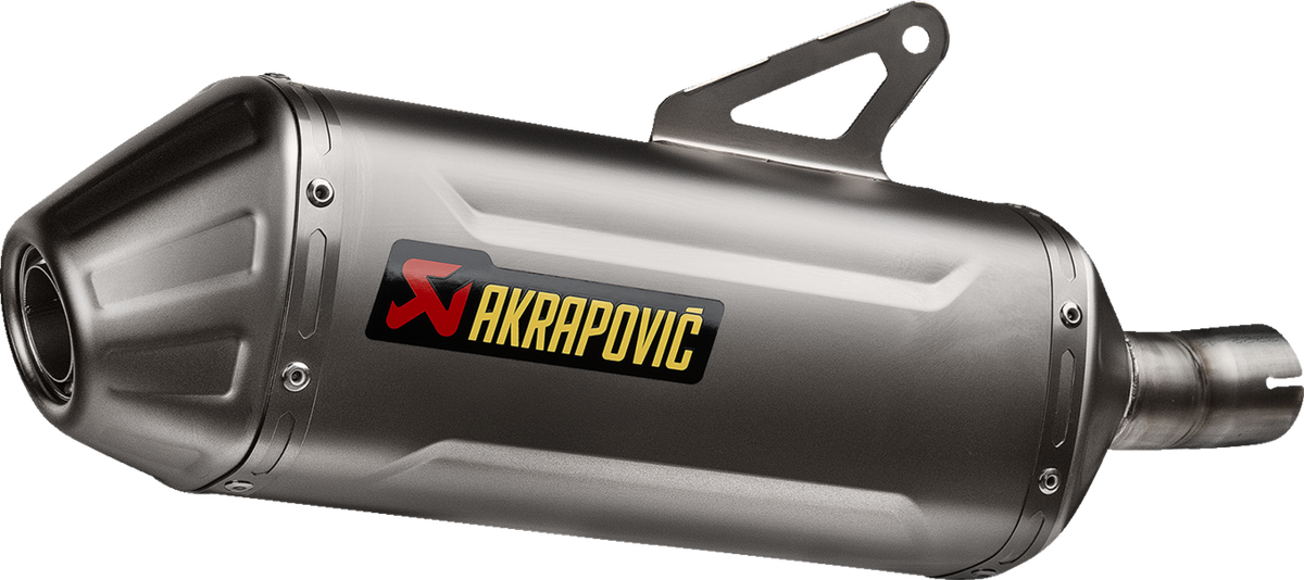 Akrapovič Slip-On Line Muffler - Titanium - CFMOTO 450 MT/IBEX 450