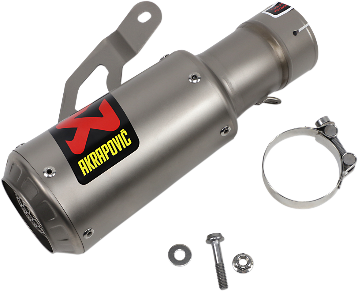Akrapovič Slip-On Line Muffler - Titanium - S1000RR