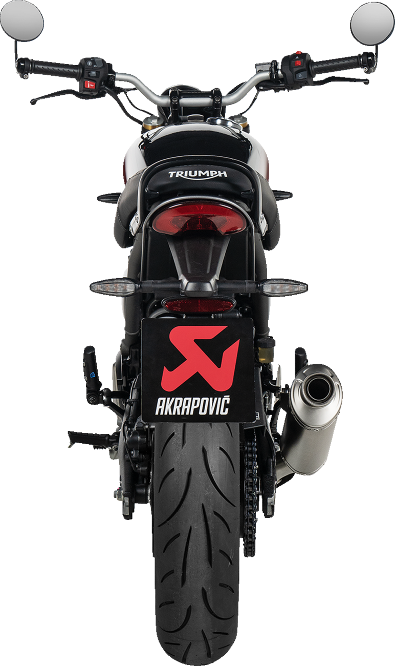 Akrapovič Slip-On Line Muffler - Titanium - Speed/Scrambler 400