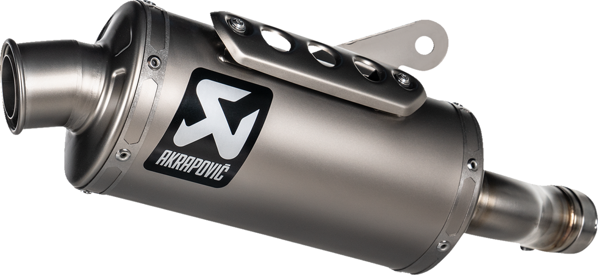 Akrapovič Slip-On Line Muffler - Titanium - Speed/Scrambler 400