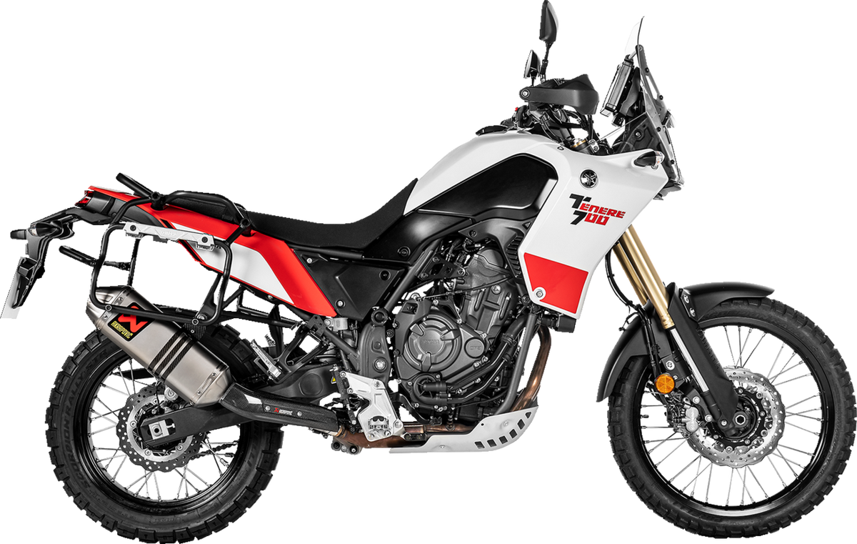 Akrapovič Slip-On Line Muffler - Titanium - Ténéré 700