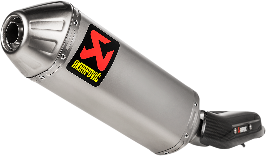 Akrapovič Slip-On Line Muffler - Titanium - Ténéré 700