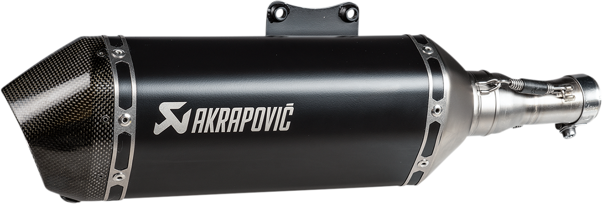 Akrapovič Slip-On Scooter Muffler - Stainless Steel