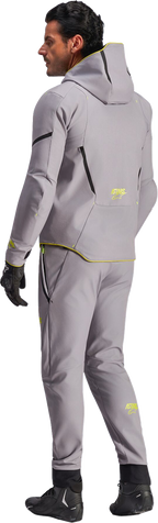 Alpinestars Aeroshell Waterproof Jacket - Mid Gray/Yellow Fluo (3)