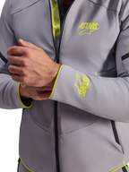 Alpinestars Aeroshell Waterproof Jacket - Mid Gray/Yellow Fluo (5)