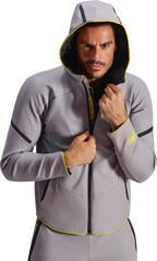 Alpinestars Aeroshell Waterproof Jacket - Mid Gray/Yellow Fluo (6)