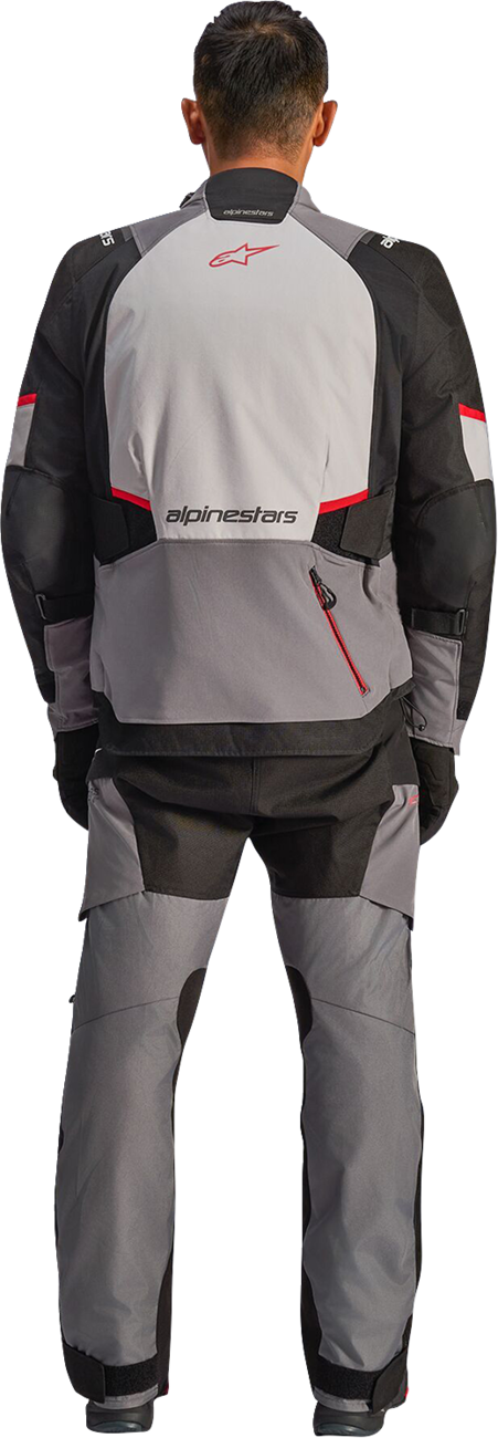 Alpinestars Andes v4 Drystar® Jacket - Dark Gray/Ice Gray/Black/Bright Red