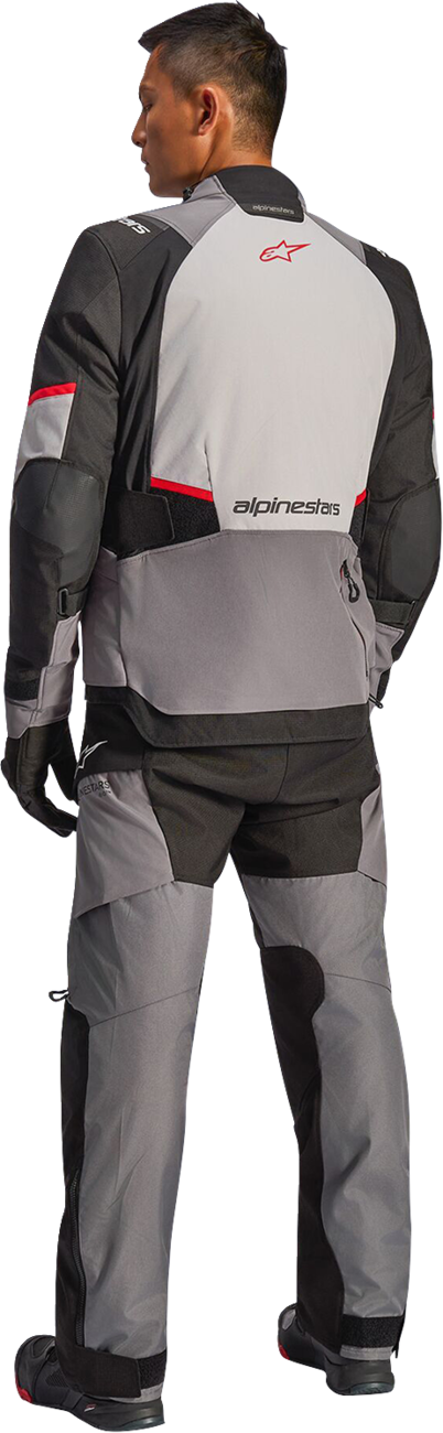 Alpinestars Andes v4 Drystar® Jacket - Dark Gray/Ice Gray/Black/Bright Red