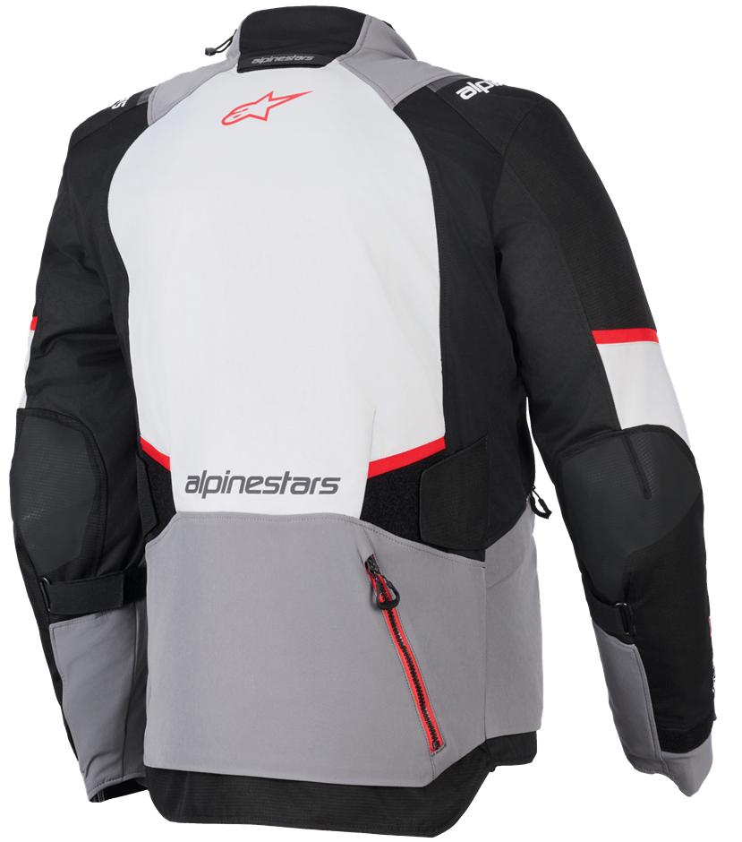 Alpinestars Andes v4 Drystar® Jacket - Dark Gray/Ice Gray/Black/Bright Red