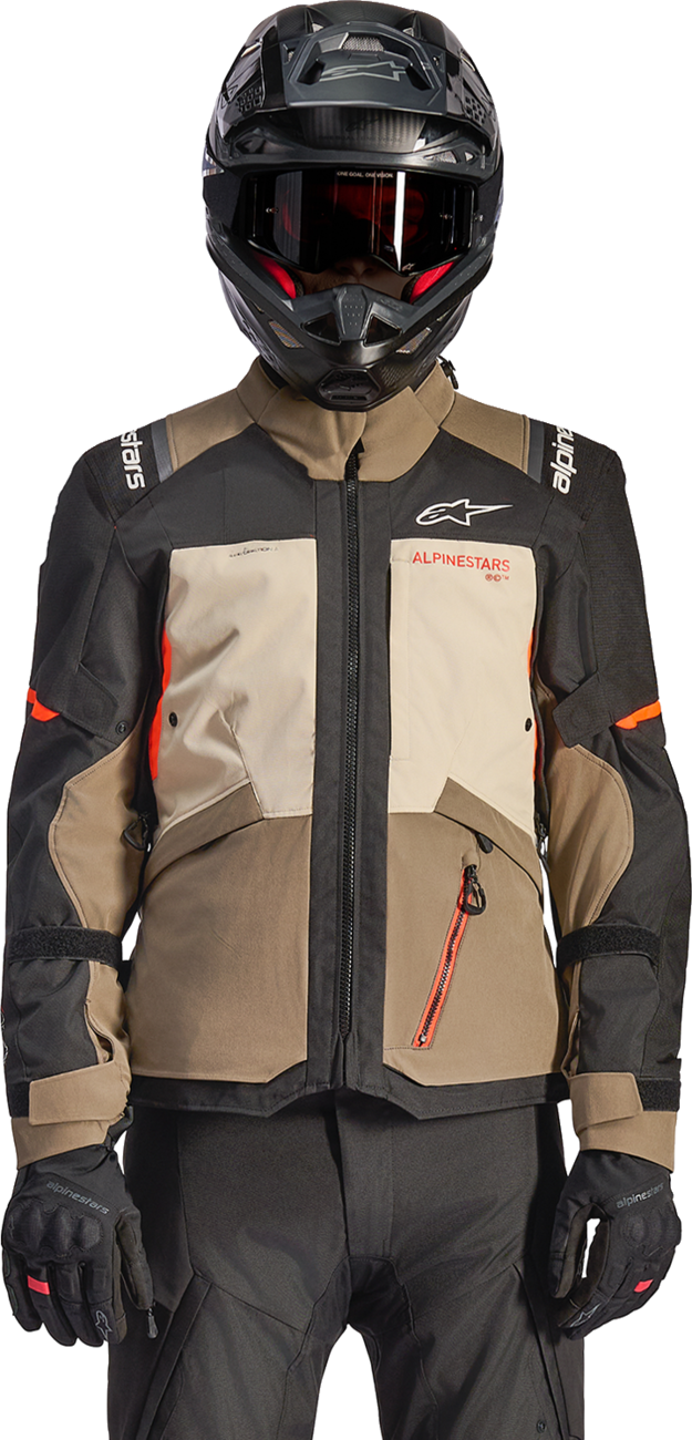 Alpinestars Andes v4 Drystar® Jacket - Walnut/Mastic/Black