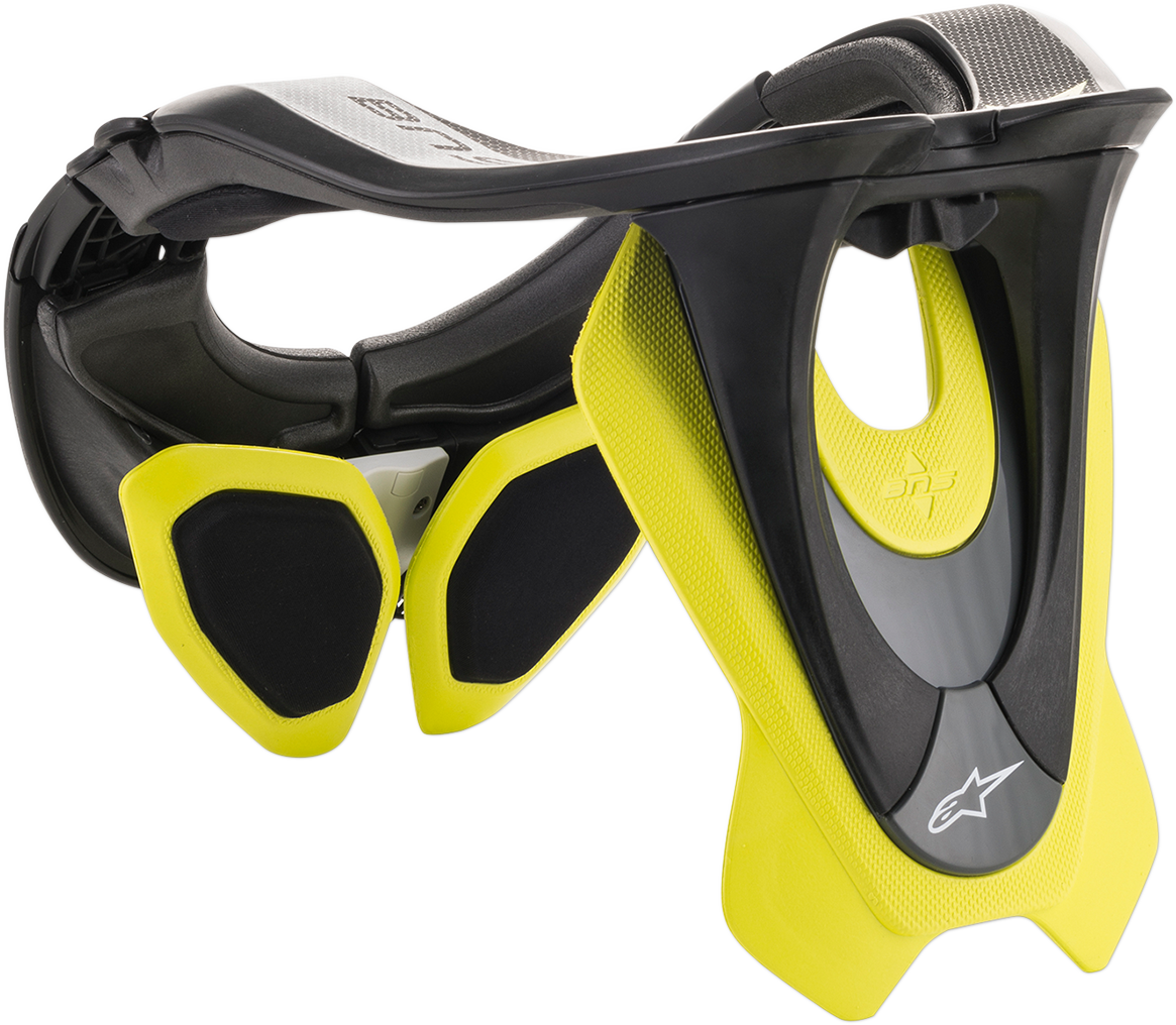 Alpinestars BNS Tech 2 - Black/Yellow Fluo - XS-M