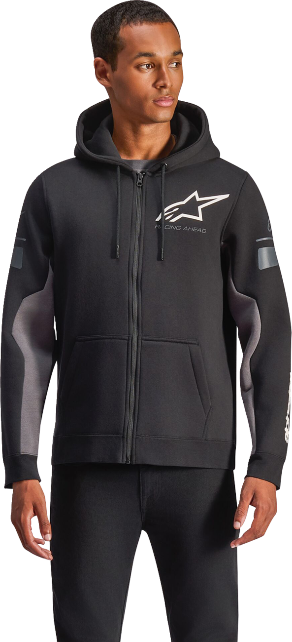 Alpinestars Esemex Zip Hoodie - Black/Charcoal (7)