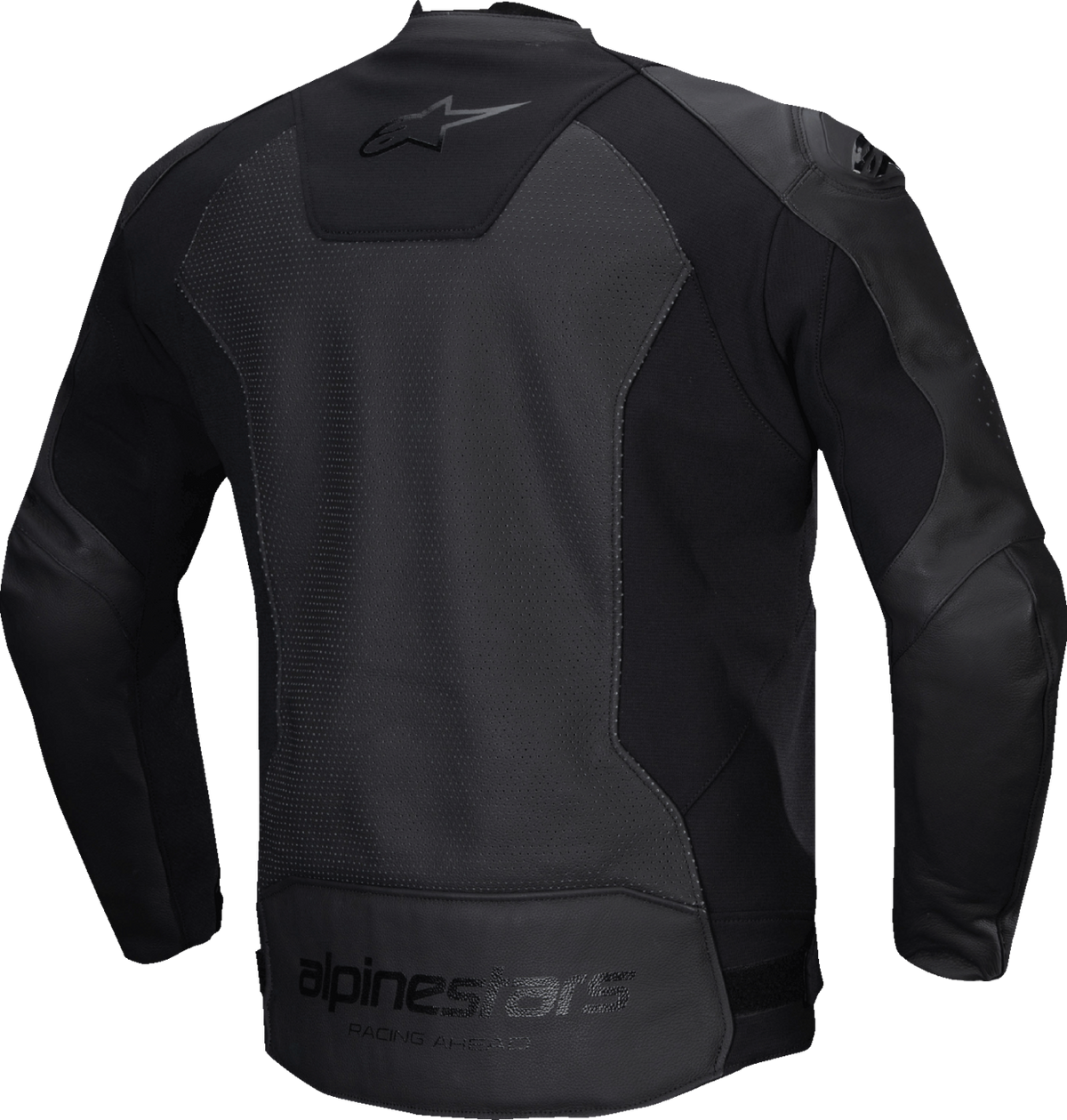 Alpinestars Faster v3 Airflow Leather Jacket - Black/ Black - US 50 / EU 60