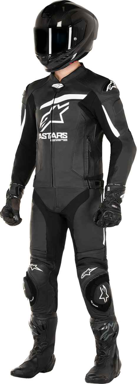 Alpinestars GP Plus R v4 Airflow Leather Jacket - Black/White