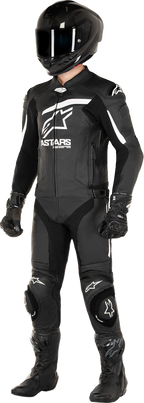 Alpinestars GP Plus R v4 Airflow Leather Jacket - Black/White
