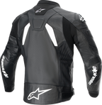Alpinestars GP Plus R v4 Airflow Leather Jacket - Black/White