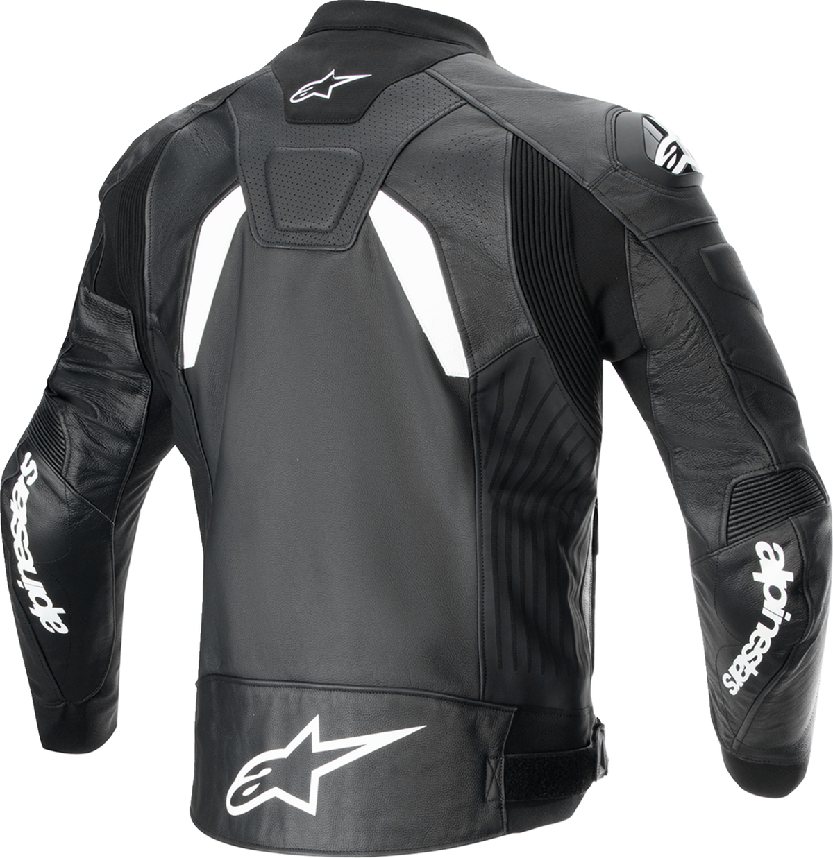 Alpinestars GP Plus R v4 Airflow Leather Jacket - Black/White