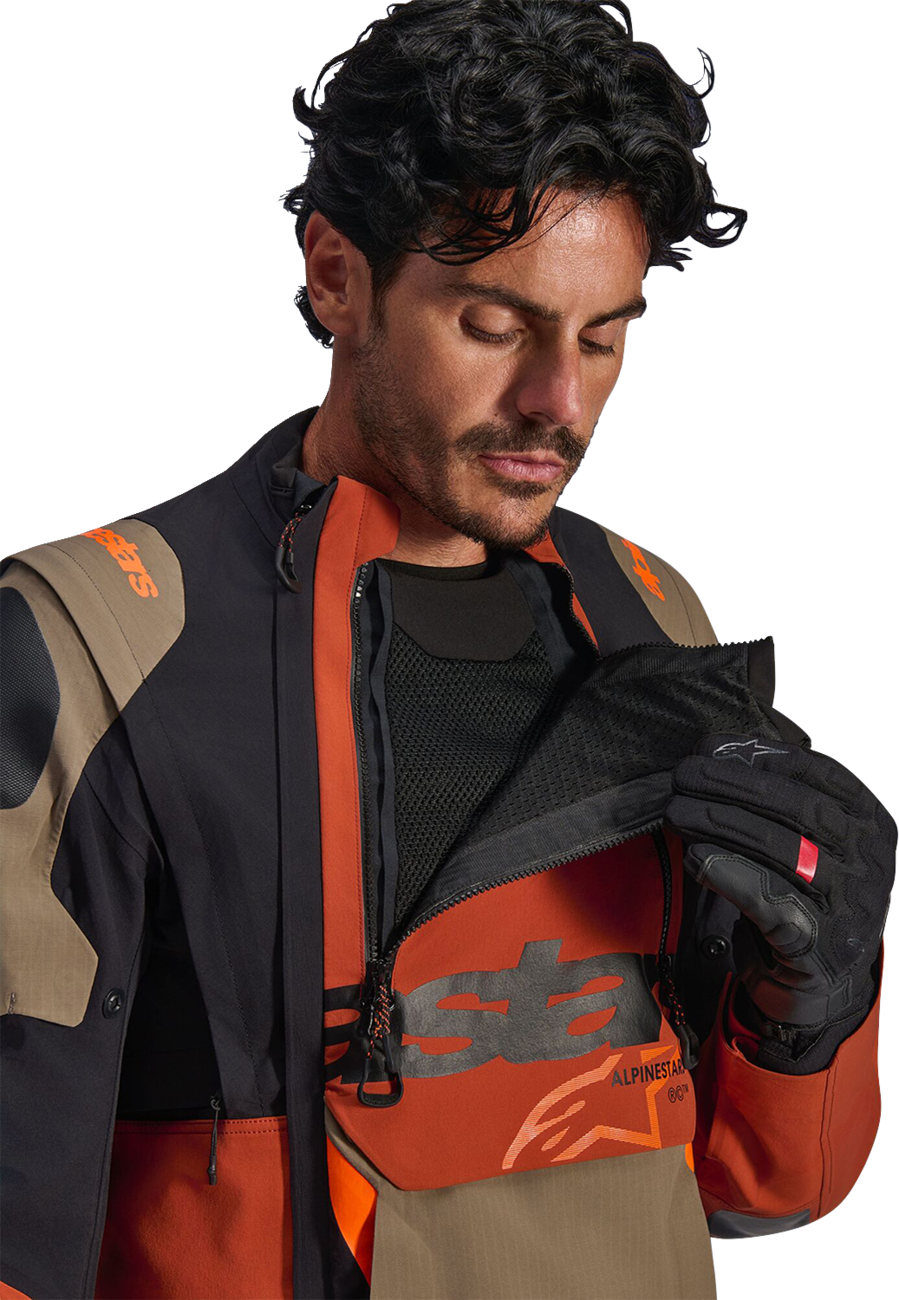 Alpinestars Halo Pro Drystar® XF Laminated Jacket - Walnut/Rust/Black