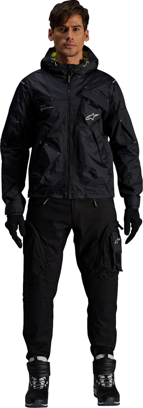 Alpinestars Mogress Air Jacket - Black/Lime Punch/White