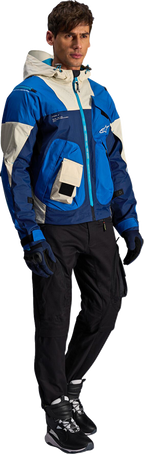 Alpinestars Mogress Air Jacket - Blue/Almond