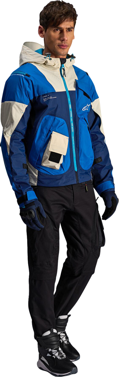 Alpinestars Mogress Air Jacket - Blue/Almond