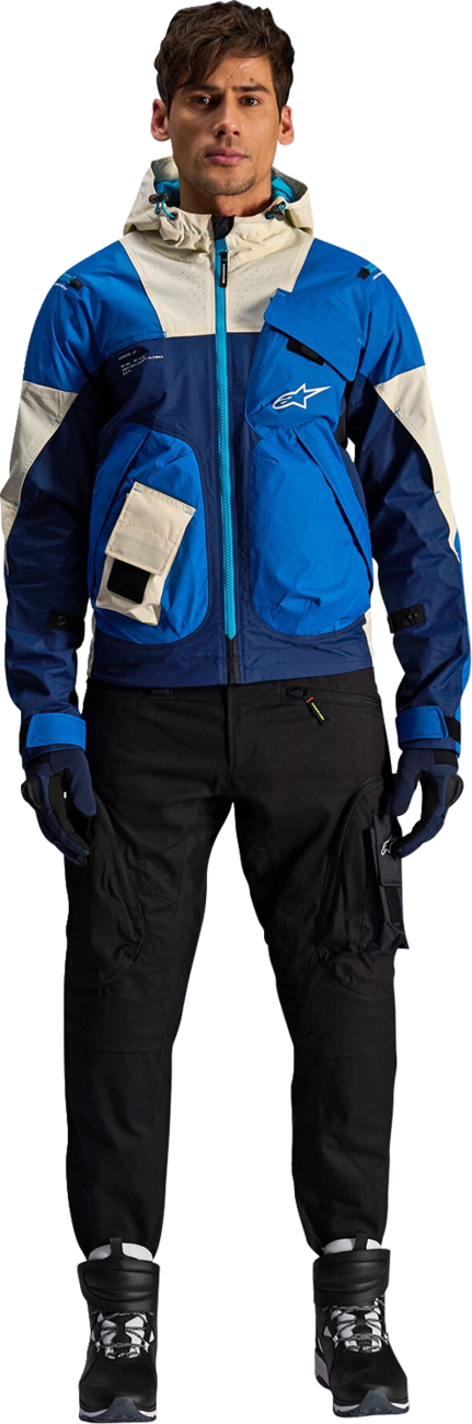 Alpinestars Mogress Air Jacket - Blue/Almond