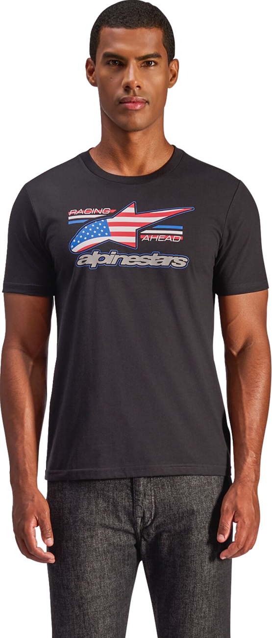 Alpinestars National CSF T-Shirt - Black/USA