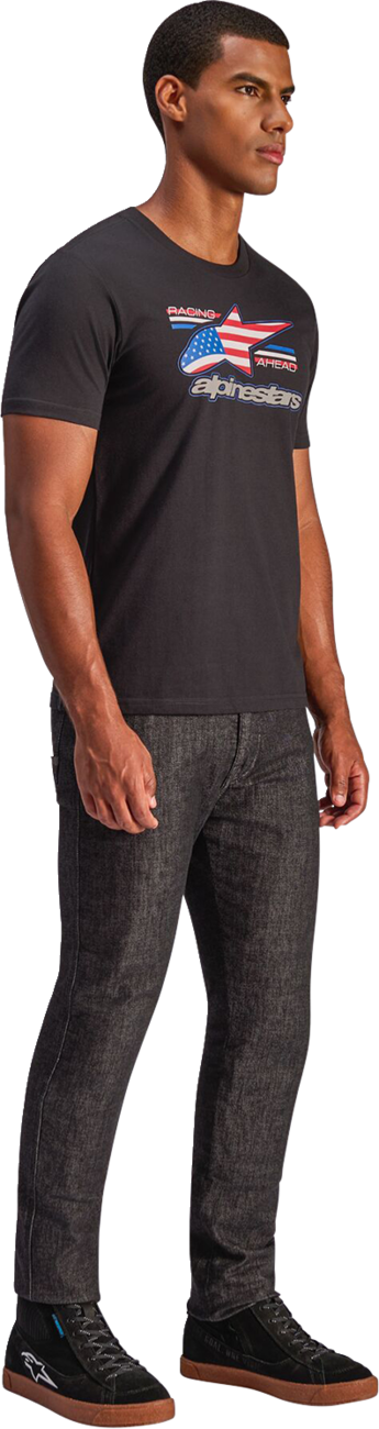 Alpinestars National CSF T-Shirt - Black/USA