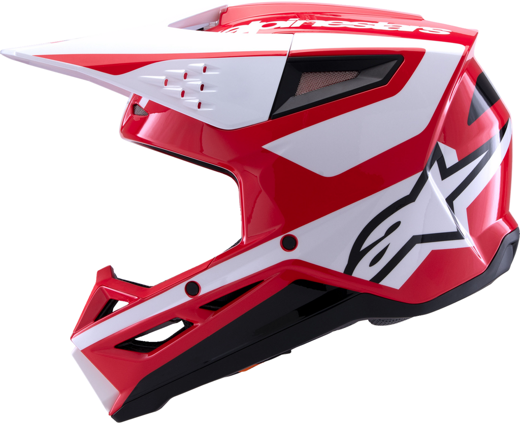 Alpinestars SM3 Helmet - Heat - Gloss Red/White/Black (2)