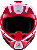 Alpinestars SM3 Helmet - Heat - Gloss Red/White/Black (6)