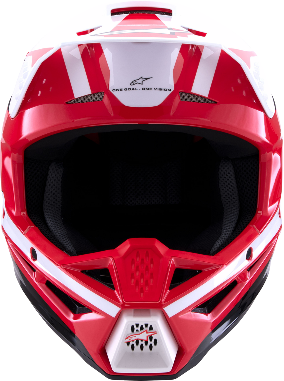 Alpinestars SM3 Helmet - Heat - Gloss Red/White/Black (6)