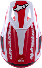 Alpinestars SM3 Helmet - Heat - Gloss Red/White/Black (7)